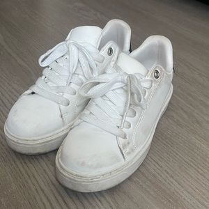 Target size 8.5 white sneakers